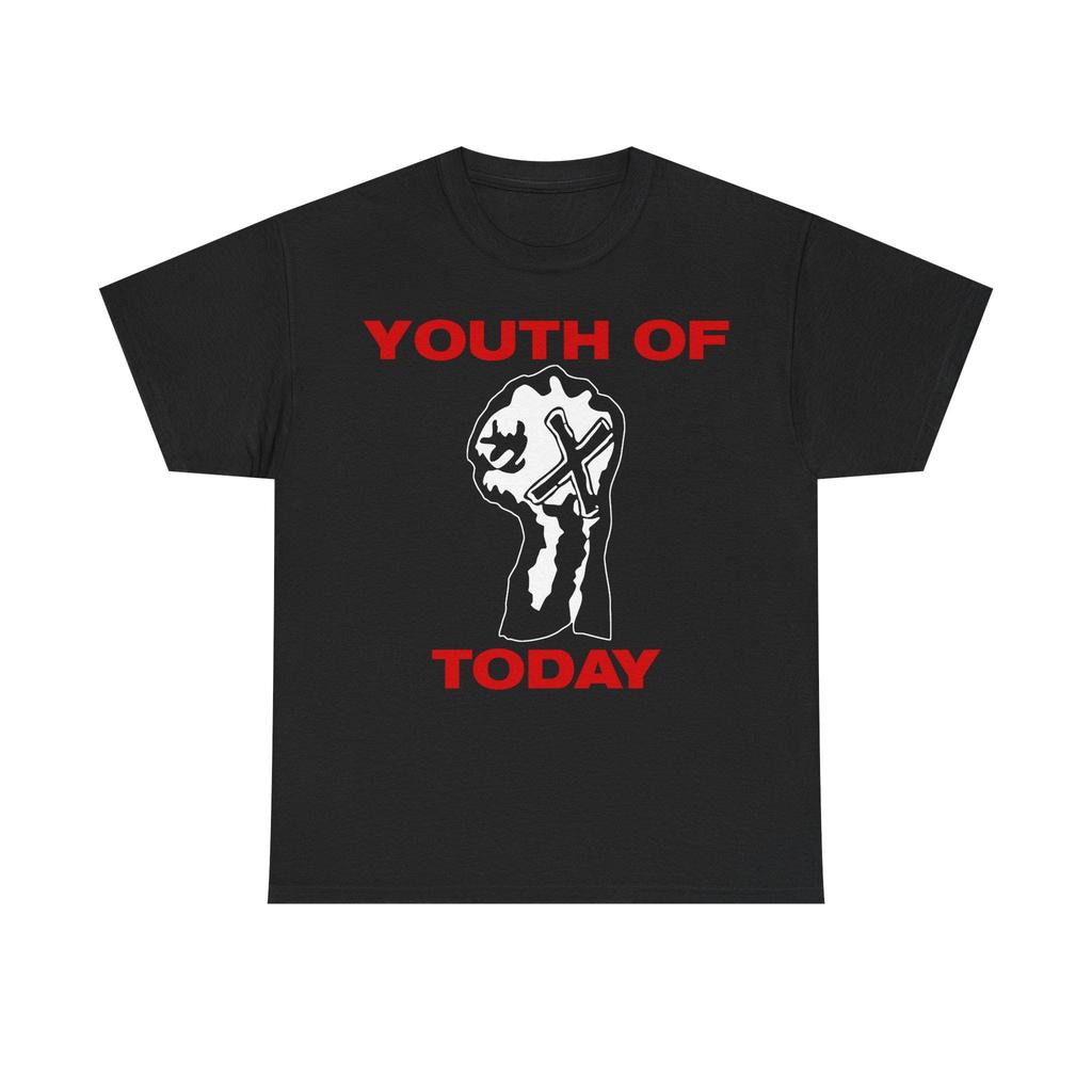 Youth of Today T Shirt Straight Edge Punk Gorilla Biscuits 7 Seconds Judge Warzone Chain of Strength Unisex Heavy Cotton T-Shirt S-5XL