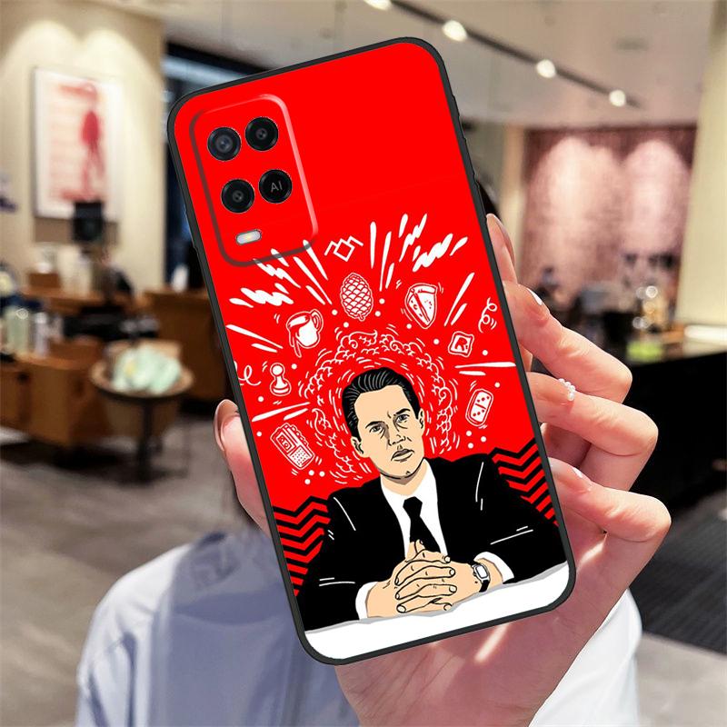 Добро пожаловать в Твин Пикс Чехол для Oppo A94 A74 A54 A18 A38 A58 A78 A98 A40 A60 A80 A16 A76 A96 A15 A17 A77 A57S Обложка