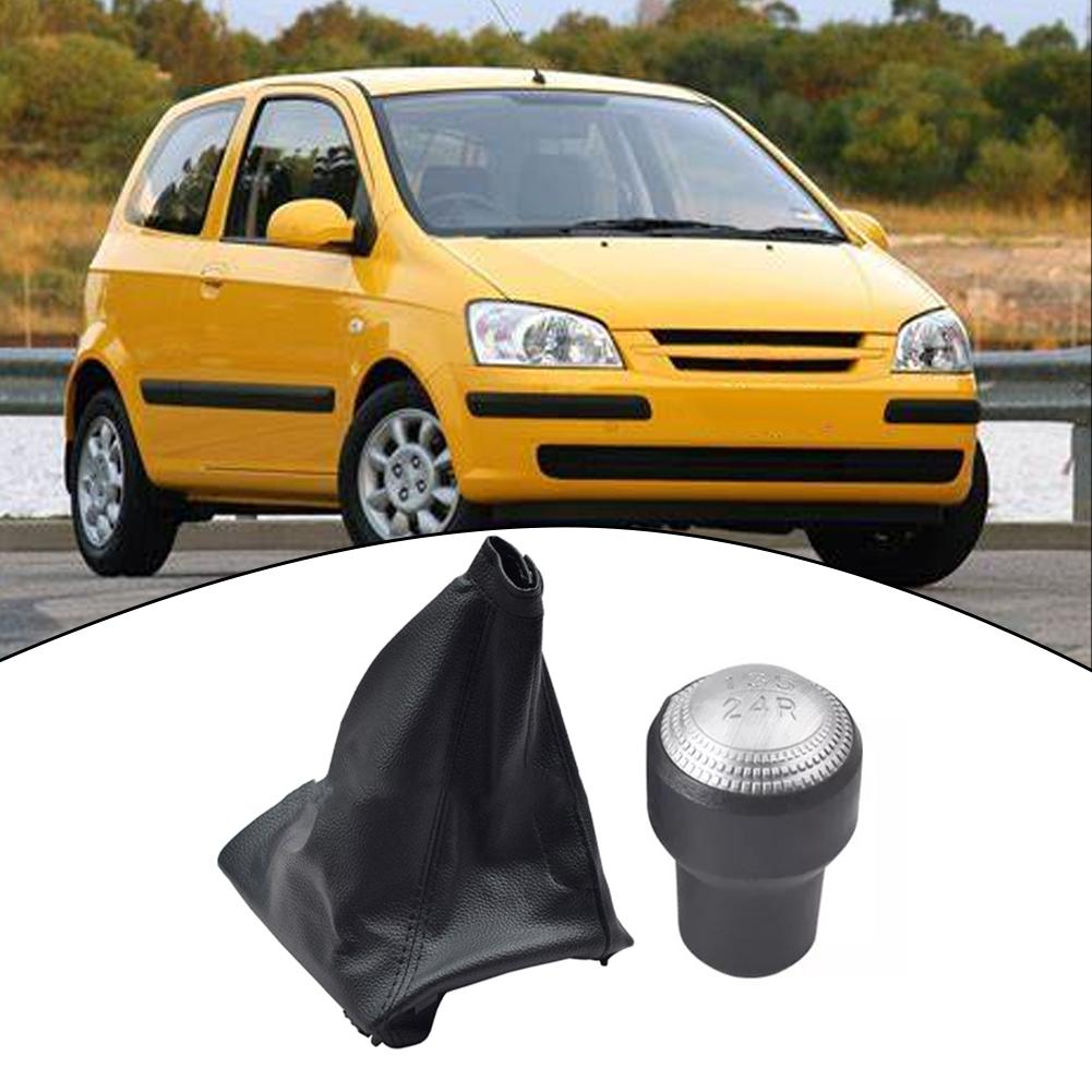 Для Hyundai Для Getz 2002 2010 Комплект гетр и ручки переключения передач Дизайн 5 скоростей