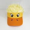 Breathable Embroidered Baseball Cap Soft Top Duck Tongue Cap Duckling Decorated Wig Cap  Party Gift
