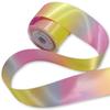 Радужная атласная лента moonfarm Ширина x Упаковка для рукоделия Rainbow примерно. 3,8 см 5-45 м Двусторонний (10м)