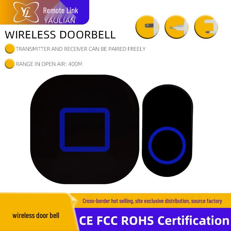 Smart, Waterproof Wireless Doorbell for Home - Ultra-Long Range, Three-in-One Electronic System