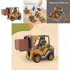 Inertia Construction Truck Toy For Kids With Moving Parts And Lift Crane