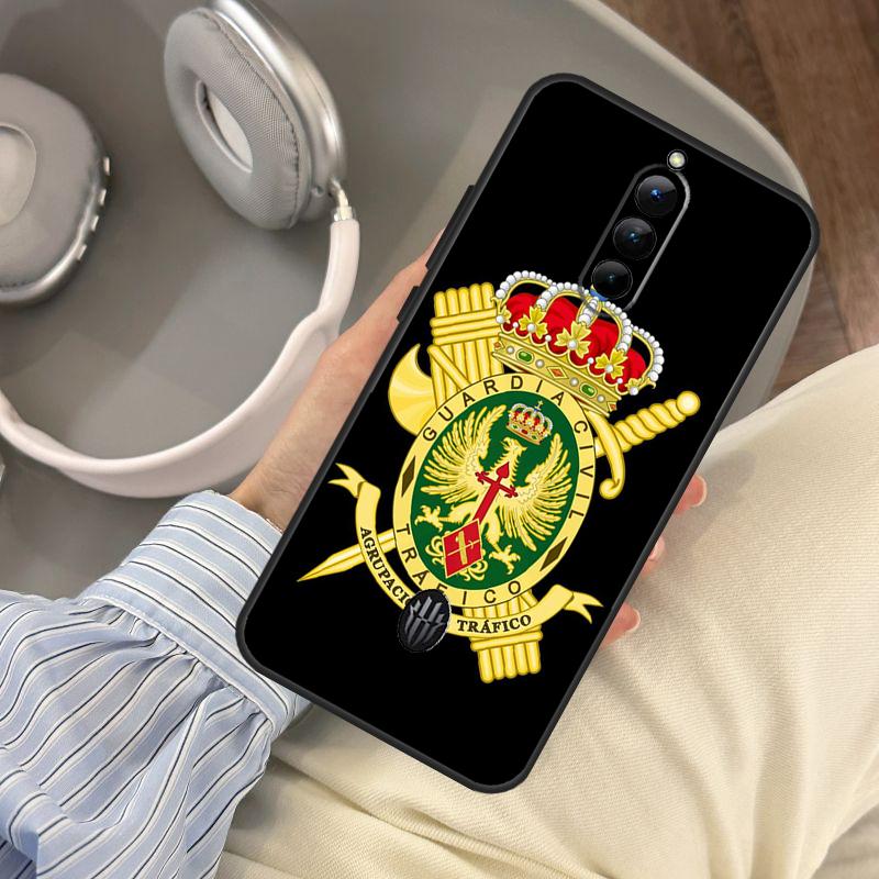 Civil Guard Spanish Flag Case For Red Magic 9 10 Pro Plus 8 7 6 Pro 5G 5S 6R RedMagic 10S 8S 7S 9S Pro Plus Cover