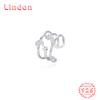Классическое кольцо Lindon из стерлингового серебра 925 пробы с цирконом, женские ювелирные изделия, свадебный подарок для вечеринки