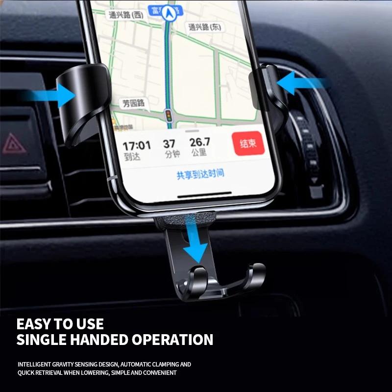 2026 Hot Alfa Romeo Auto Car Phone Holder Air Vent Clip Mobile Support For Alfa Romeo Giulia Stelvio Giulietta 156 159 147 Mito 