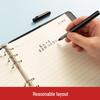 M&G 18K Ruled Loose-Leaf Notebook Refill (5-Pack)