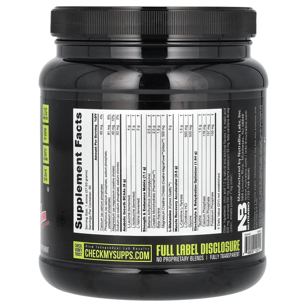 Reload Recovery Matrix, Orange Mango, 829G (1.83Lb)