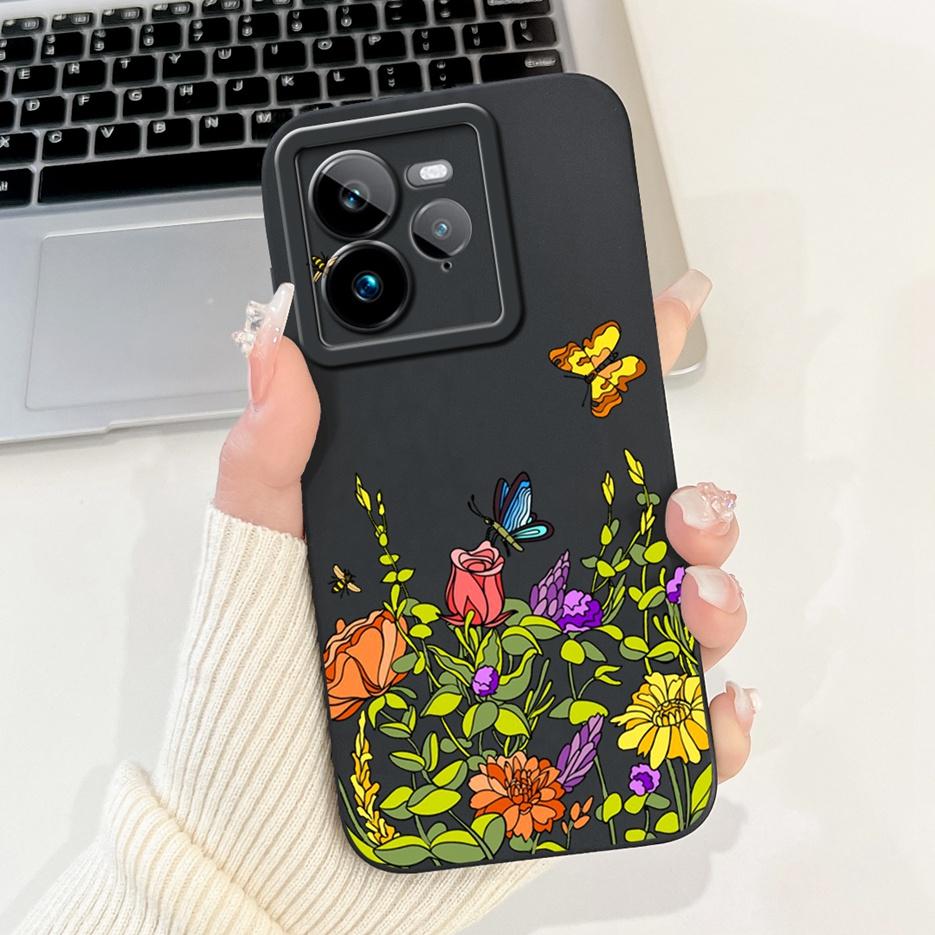 Чехол для Realme GT7 GT 7T 5G RMX5061 Роскошный чехол с художественной росписью Мягкий силиконовый чехол для Realme GT 7 Pro GT7 T RealneGT 7T 5G Fundas