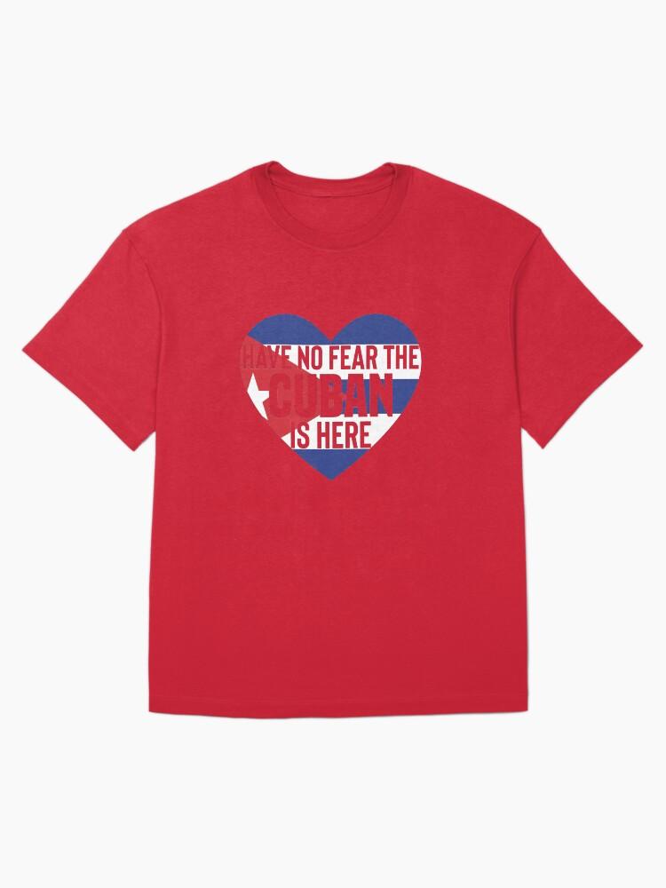 Celia Cruz Have No Fear The Cuban Is Here - Cuban Pride Oversized T-Shirt