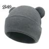 Infant Knitted Hat Baby Winter Hat, Cute Bear Ears Cozy Knit Soft Ear Warm Skull Cap for Newborn Toddler Boys Girls, 0-36 Months Windproof Head Wrap
