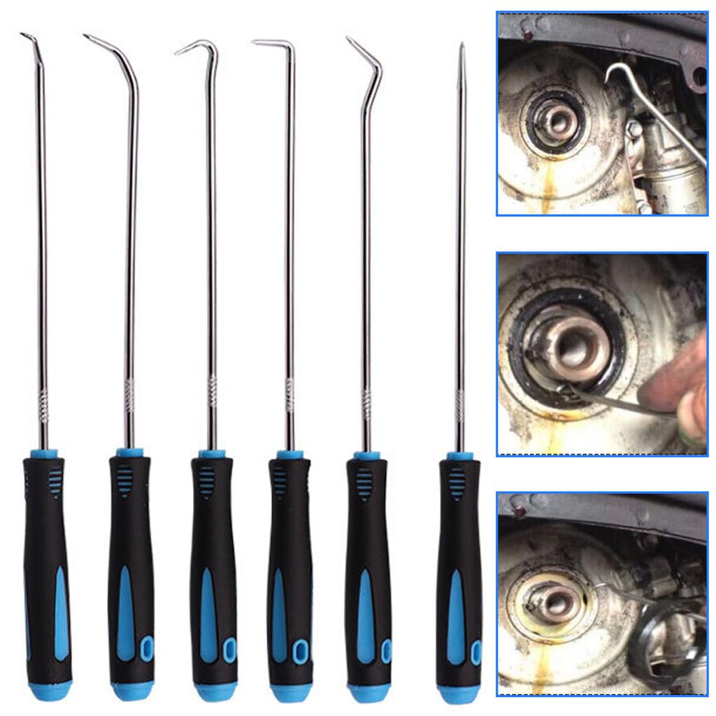 6 шт. Набор отверток для снятия автомобильного сальника, набор отверток для снятия прокладок, инструмент для разборки уплотнительного кольца