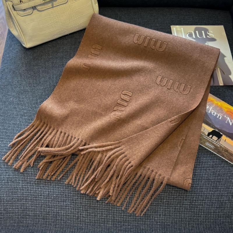 High Quality Scarf Women Autumn Winter Solid Color Simple Classic Wool Blend Muffler Female New Type Versatile Warm Shawl