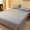 1 Piece Of Solid Matte Bedsheet, Light Gray Bedspread For Bedroom, Bedding (Excluding Pillowcases)
