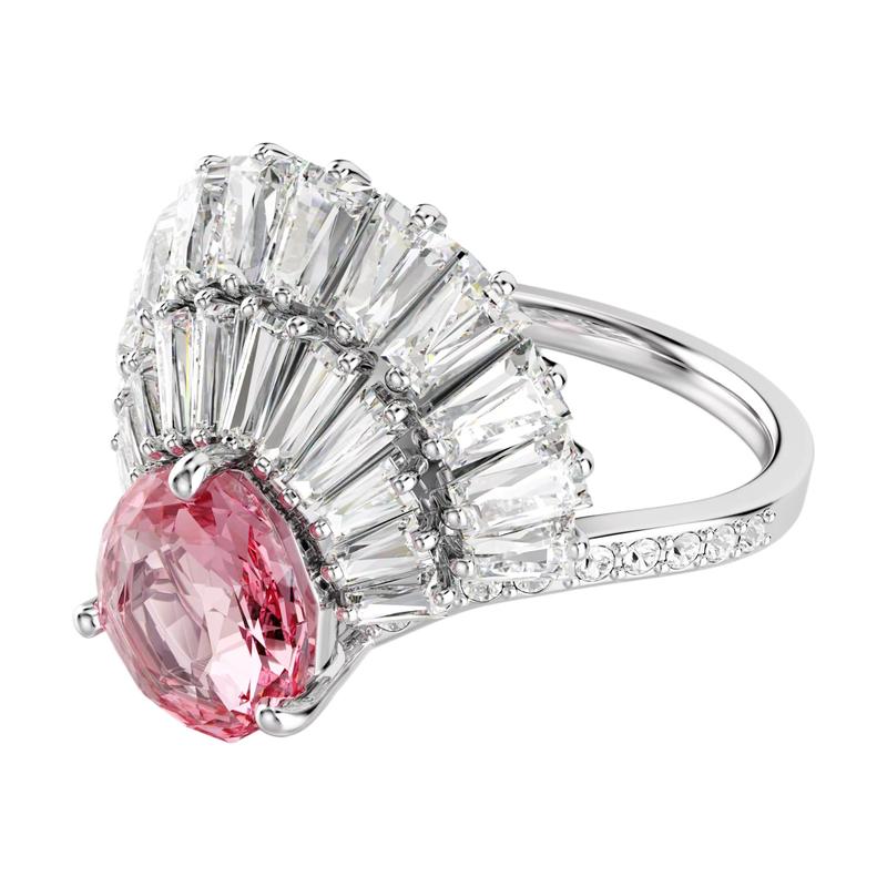 Swarovski Кольцо с синтетическим кубическим цирконием, тип дизайна 'Idyllia', женское, серебро 5687609