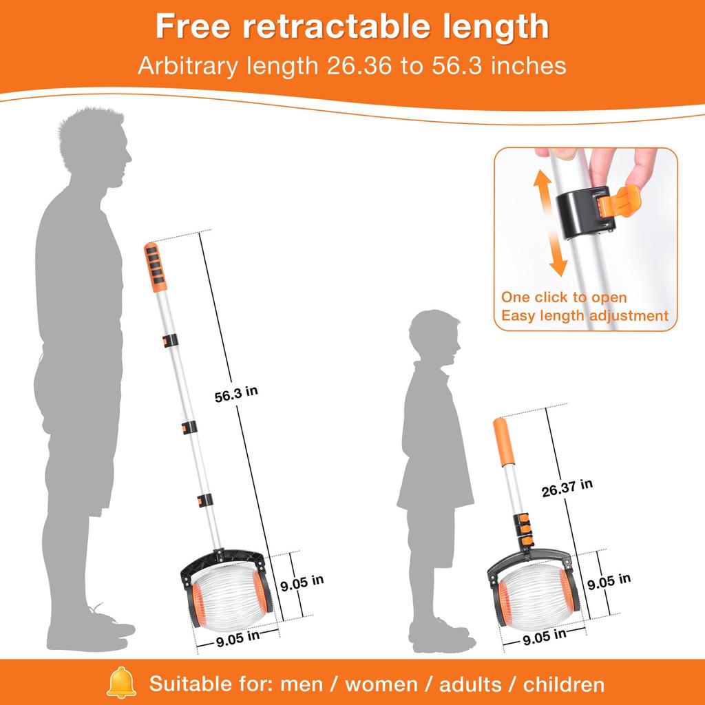 Роликовый сборщик орехов ручной сборщик шаров многофункциональный садовый инструмент для грецких орехов каштан Fr