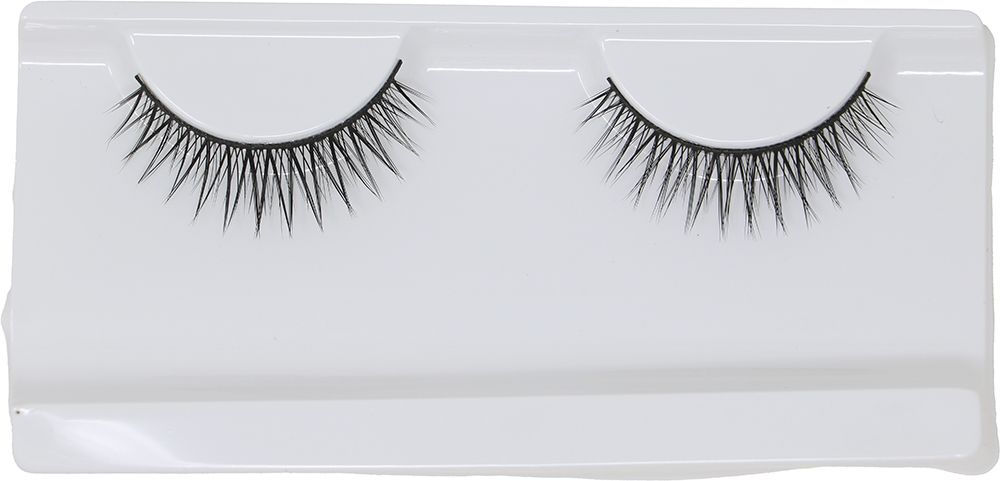 Black False Eyelashes With Glue