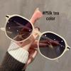 2025 Женские Солнцезащитные Очки Премиум-Класса Чайного Цвета с Поляризацией - Сверхлегкие, Защита от УФ-лучей, Специальная Посадка для Маленьких Лиц