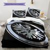 Eintracht Frankfurt Pattern Bedding Home Decoration Birthday Gift ( 1 duvet cover + 2 pillowcase, without core),fan merchandise.