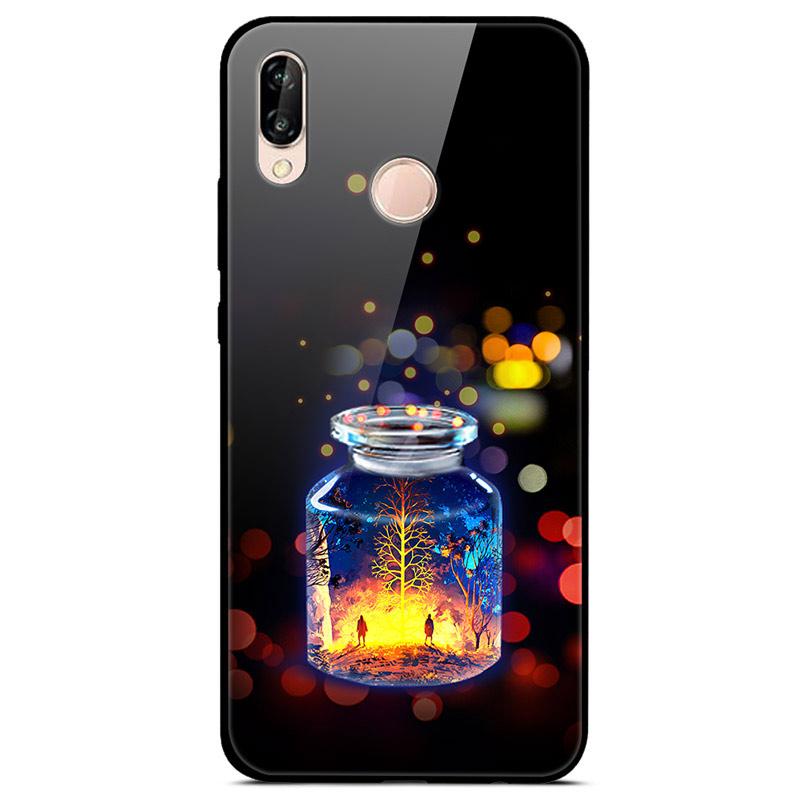 Чехол для Huawei P30 Lite P30 P20Pro Lite Закаленное Стекло Жесткая Задняя Крышка Для Huawei P20 Pro Чехол для Телефона Fundas Capa P30 Pro P20Pro