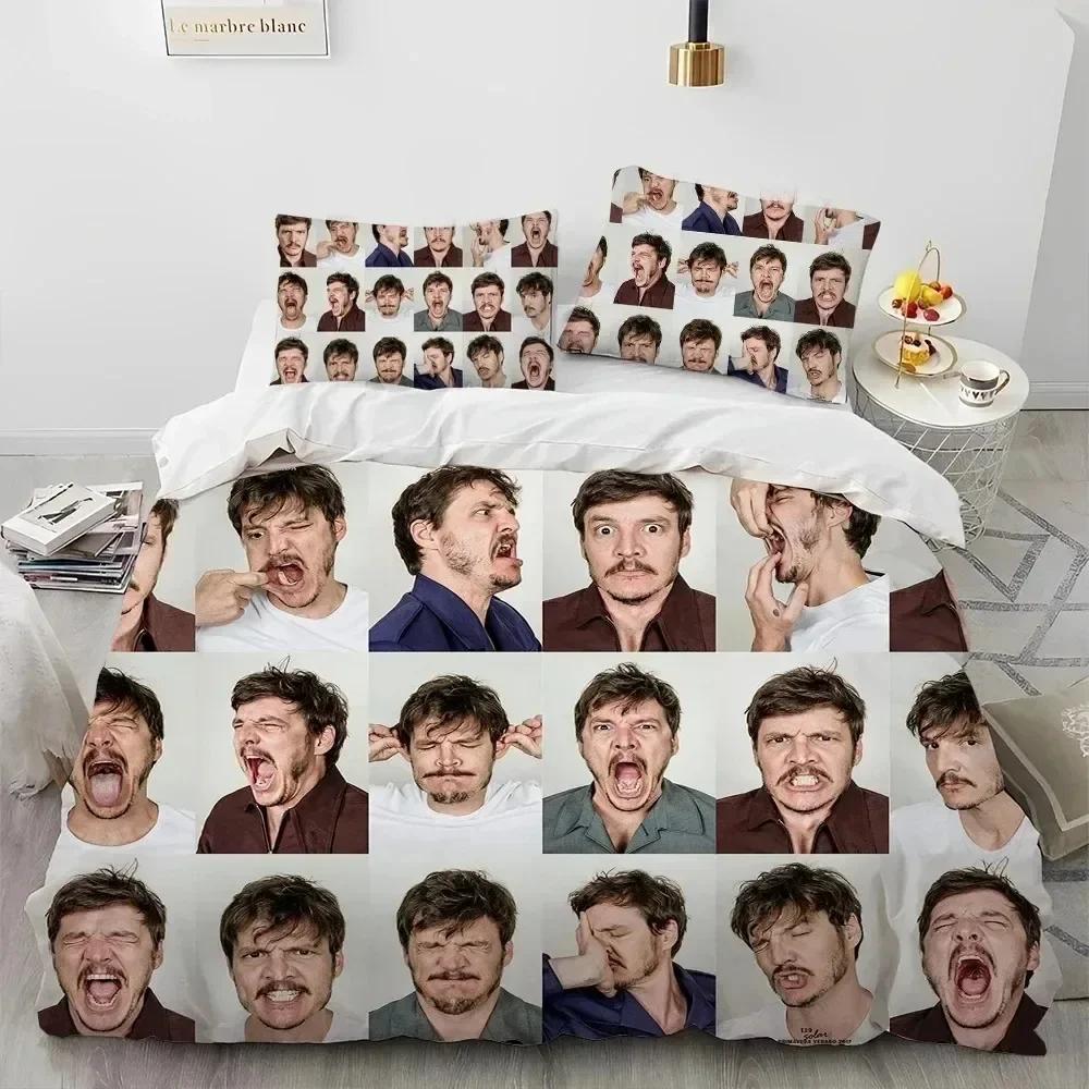 Роскошный Новый 3D Принт Хосе Педро Бальмаседа Паскаль Фото Постельное Белье Набор Пододеяльник Комплект Постельного Белья Покрывало Наволочка Королева Мальчики Взрослый