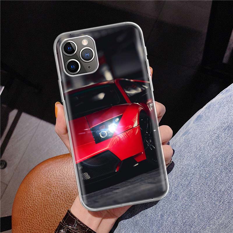 Мужской чехол со спортивными автомобилями для Apple iPhone 11 12 13 14 Pro 7 XR X XS Max 6 6S 8 Plus + Mini 5 SE, мягкий чехол с принтом