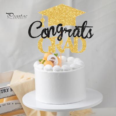 Поздравления 2024 Выпускной торт Топпер Выпускной сезон День рождения Торт Вставка Поздравления Выпускной вечерние Декор поставки