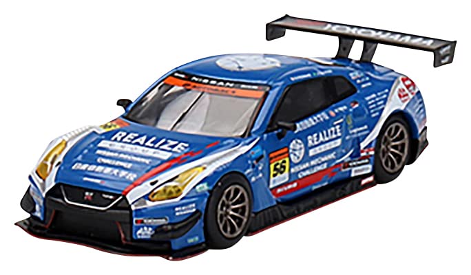 TrueScale Miniatures MINI GT 1/64 Nissan GT-R Nismo GT3 Серия SUPER GT 2022 #56 KONDO RACING (Левый руль) Япония Ограниченная серия Готовый продукт
