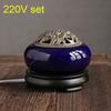 YXY Электронная курильница с регулировкой температуры и времени OUD Керамическая курильница 220 В Эфирная масляная лампа Домашняя ароматическая печь
