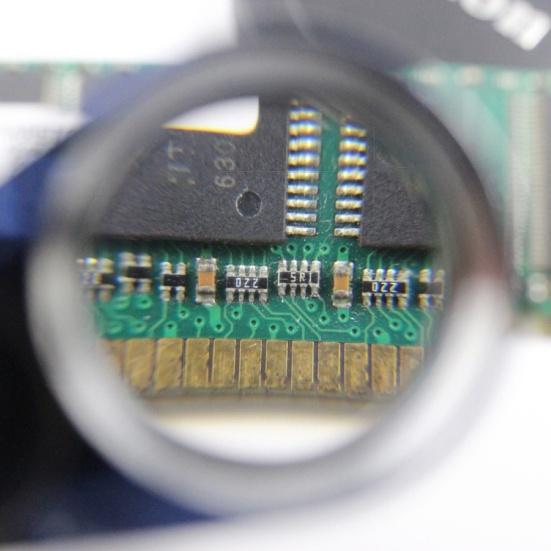 30X складная металлическая оптическая стеклянная строительная ювелирная посуда светодиодная лупа с линзами