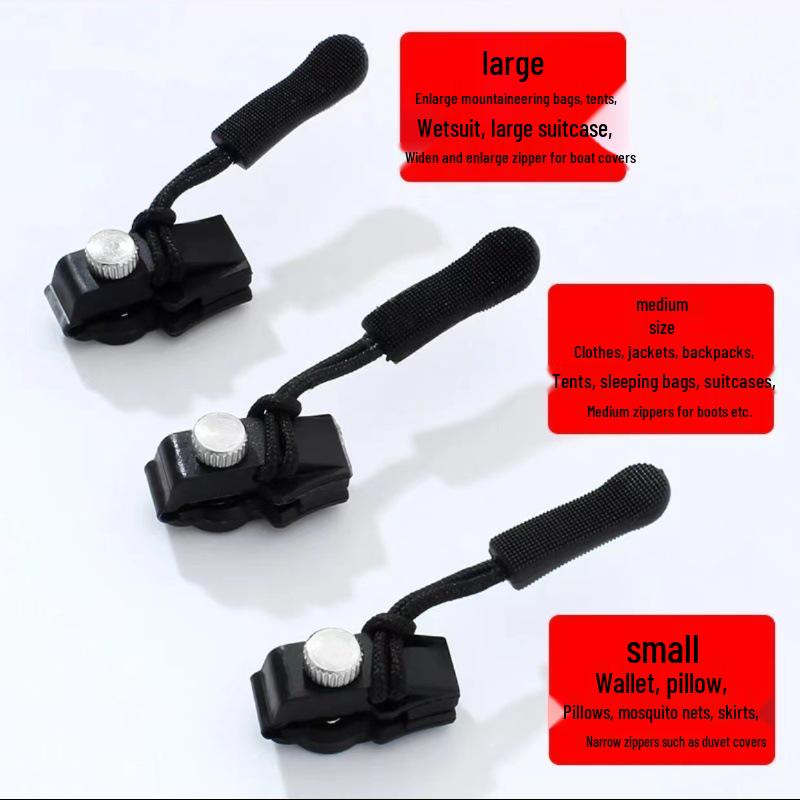 Универсальный набор для ремонта молний для багажа, сумок и одежды