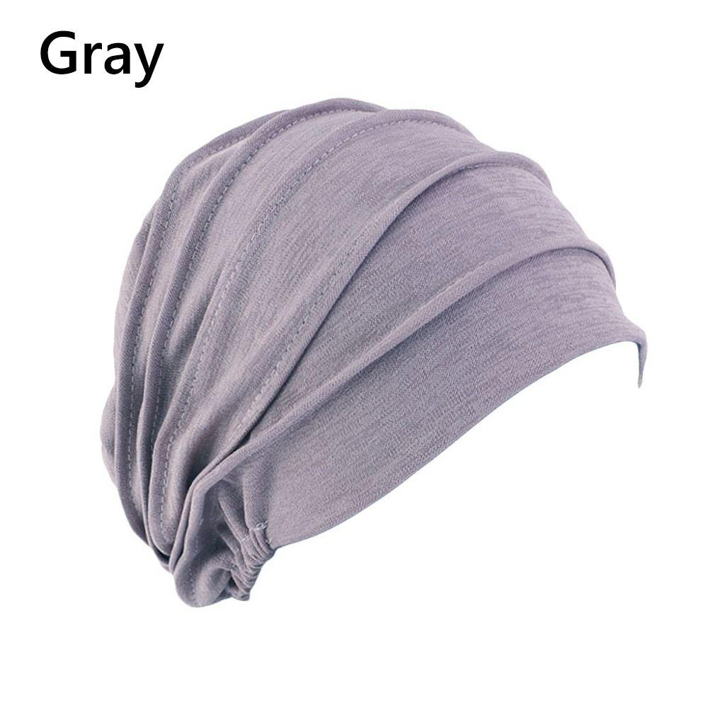 Winter Warm Hair Loss Headscarf Sleep Caps Women Turban Hat Chemo Hat Head Wrap Muslim Hijabs