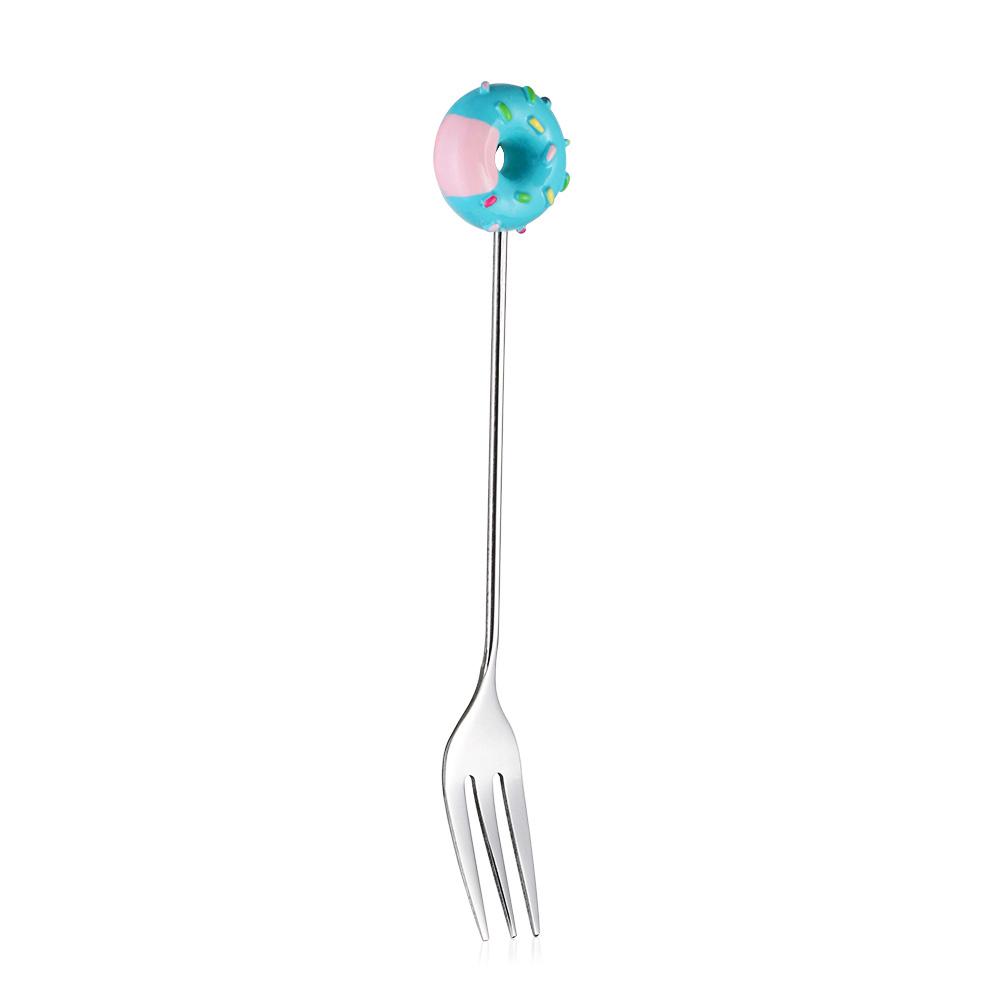 High Quality Stainless Steel Dessert Cake Dinnerware Coffeeware Sugar Stirring Spoon Teaspoon Fruit Fork Coffee Spoon
