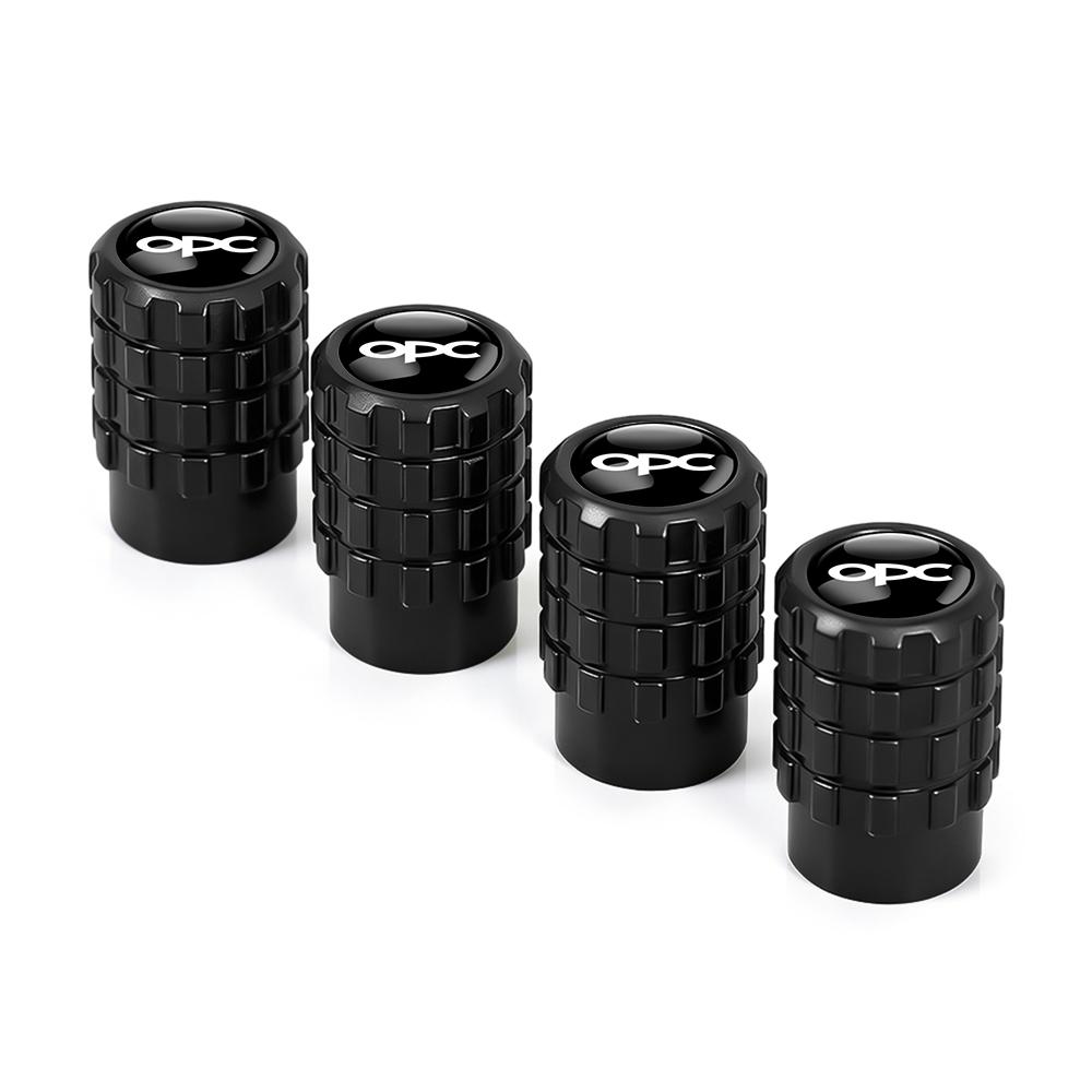 4Pcs Metal Car Tire Valve Stem Caps Auto Accessories For Opel Vauxhall Corsa Astra Insignia Mokka Zafira Meriva Combo Vectra OPC