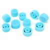 10Pcs A C Refrigerant Port Cap W Seal Ring High Low Side Air Conditioning Service Dust Cover