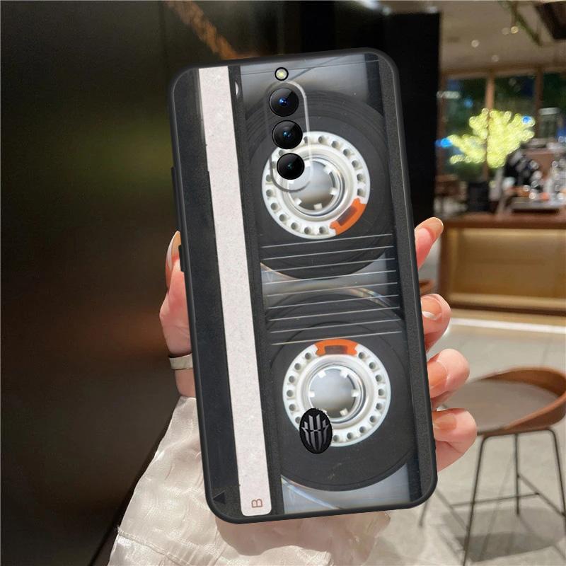 Cassette Mix Tape Phone Case For ZTE Nubia Red Magic 9 Pro Plus 6 7 8 Pro 6S 7S 8S Pro Plus 5G 5S 6R Cover