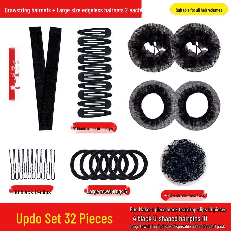 Детская сетка-снуд для волос для танцев по уровням - Аксессуар для пучка для девочки