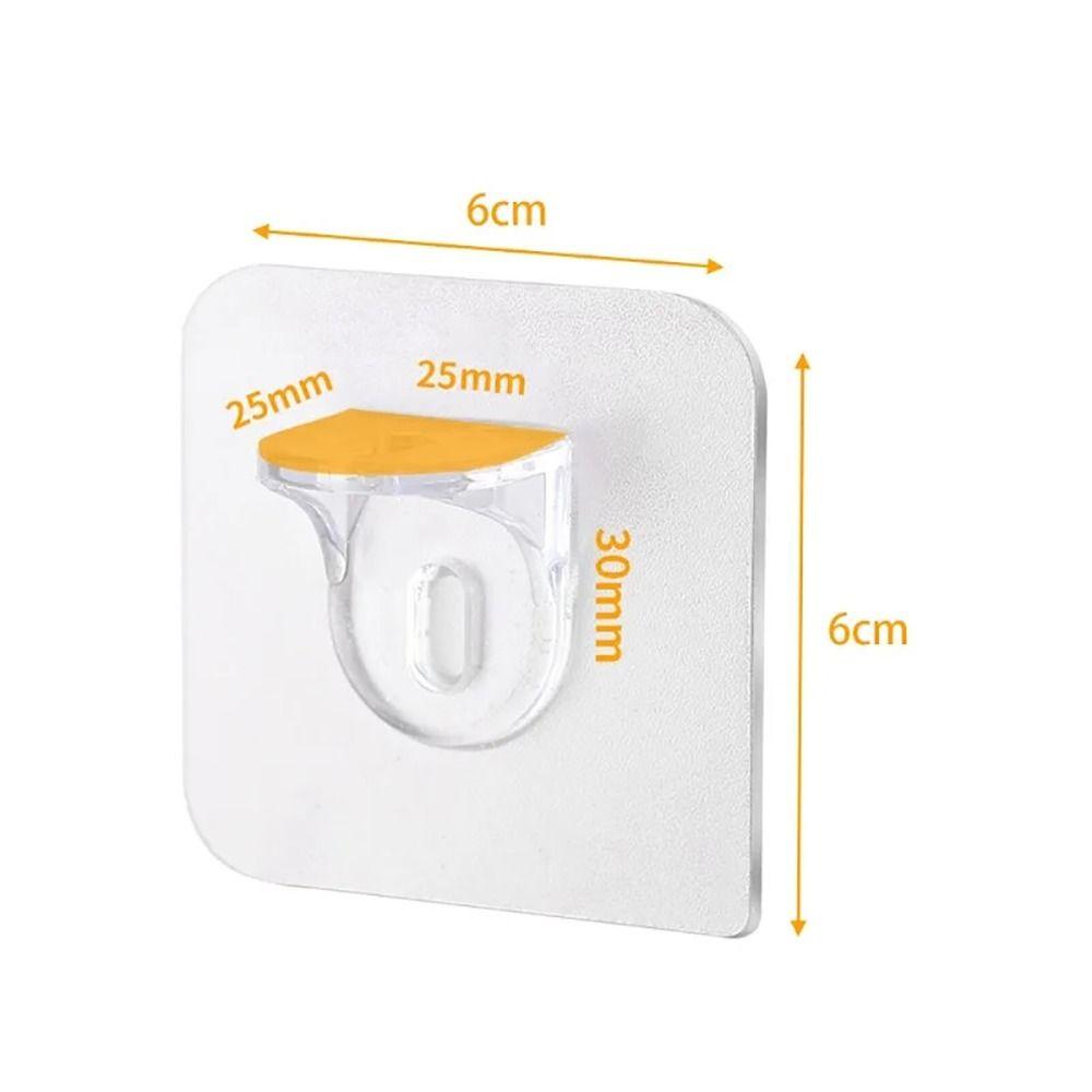 1/10 шт. самоклеящиеся колышки без перфорации кронштейн держатель перегородки для дома кухня ванная комната