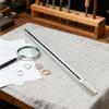 Удобный инструмент для определения размера кольца с металлическим корпусом для удобной и точной примерки ювелирных изделий