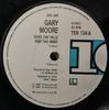 7inch Record GARY MOORE - Over The Hills And Far Away TEN134 10 Records 1986 Ireland Rock Used