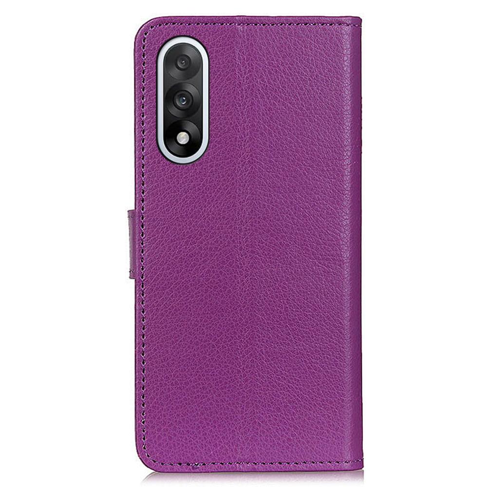 For OnePlus Nord 5 5G Wallet Case PU Leather Phone Cover Litchi Texture