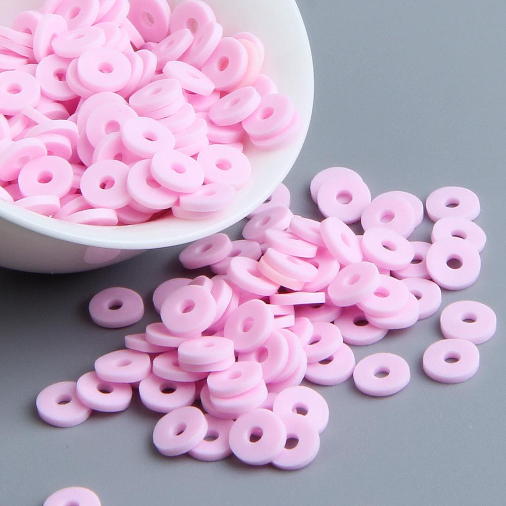 10 г бусин из полимерной глины сплошного цвета для браслетов и ожерелий - Разделительные бусины ручной работы