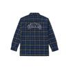 (WMNS) Vans Синяя рубашка с длинным рукавом и клетчатым логотипом, контрастные цвета, женская VN0A7TNT2T9