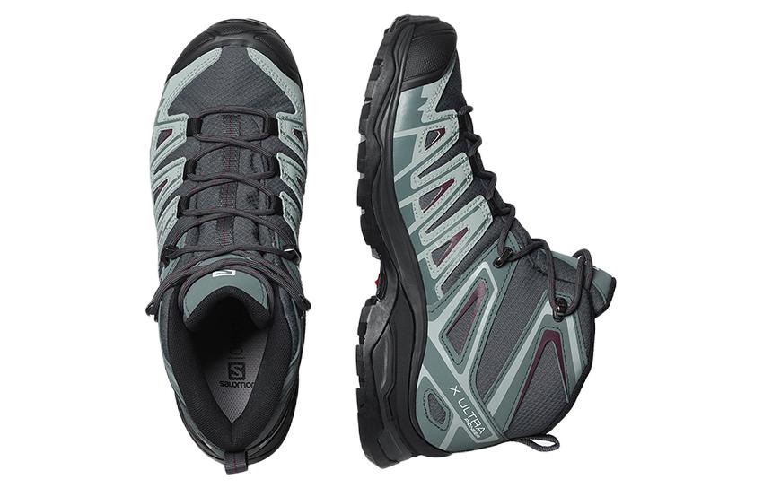 Женские кроссовки Salomon Wmns X Ultra Pioneer Mid CSWP 'Ebony Stormy Weather'