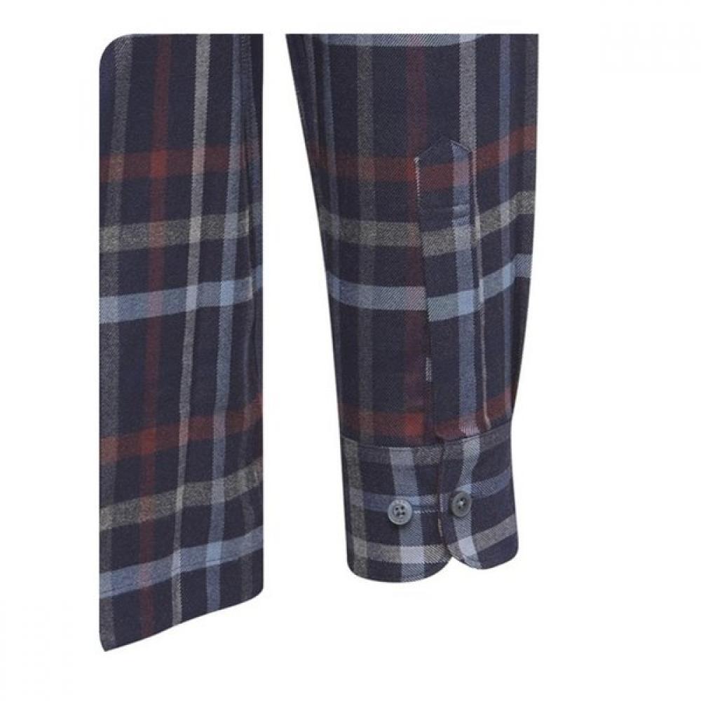Daks Fleece Medium Check Shirt Dmw3shcl121n1