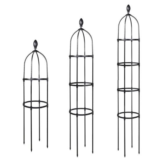 Металлическая решетка для растений, садовый обелиск, решетка для вьющихся растений, опорная рама, простая сборка, вертикальная решетка для вьющихся растений и цветов, дворовое искусство