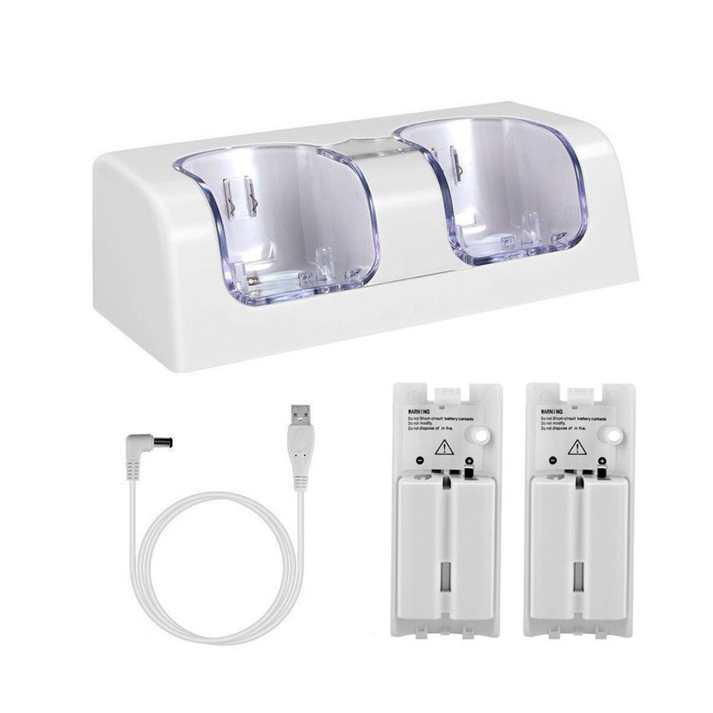 Game Accessories Replacement Remote Controller Charger Charging Dock USB Cable Cradle Station