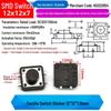 4-Pin Vertical Micro Touch Button Switch for Induction Cooker, 6x6x5mm SMD