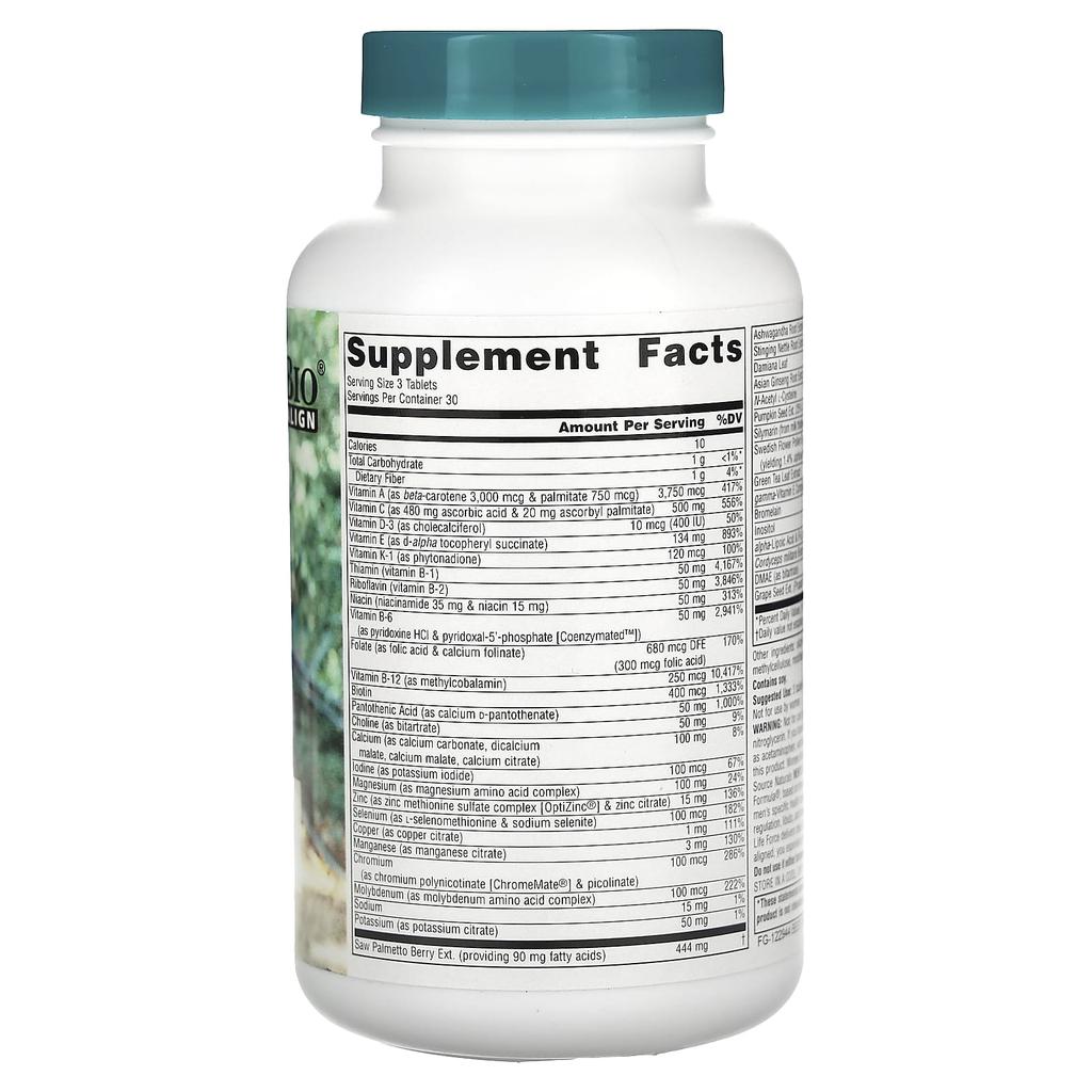 Men's Life Force Multiple, 90 Tablets