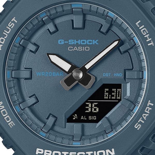 Casio G-SHOCK P2100 Blue Accent ANALOG-DIGITAL Women's Rubber GMA-P2100BA-2AJF Wrist Watch